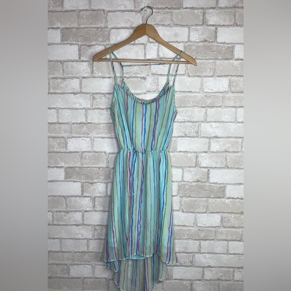 Anthropologie Dresses & Skirts - Anthropologie Pins & Needles Multicolored Open Back Hi-Low Sundress Size M